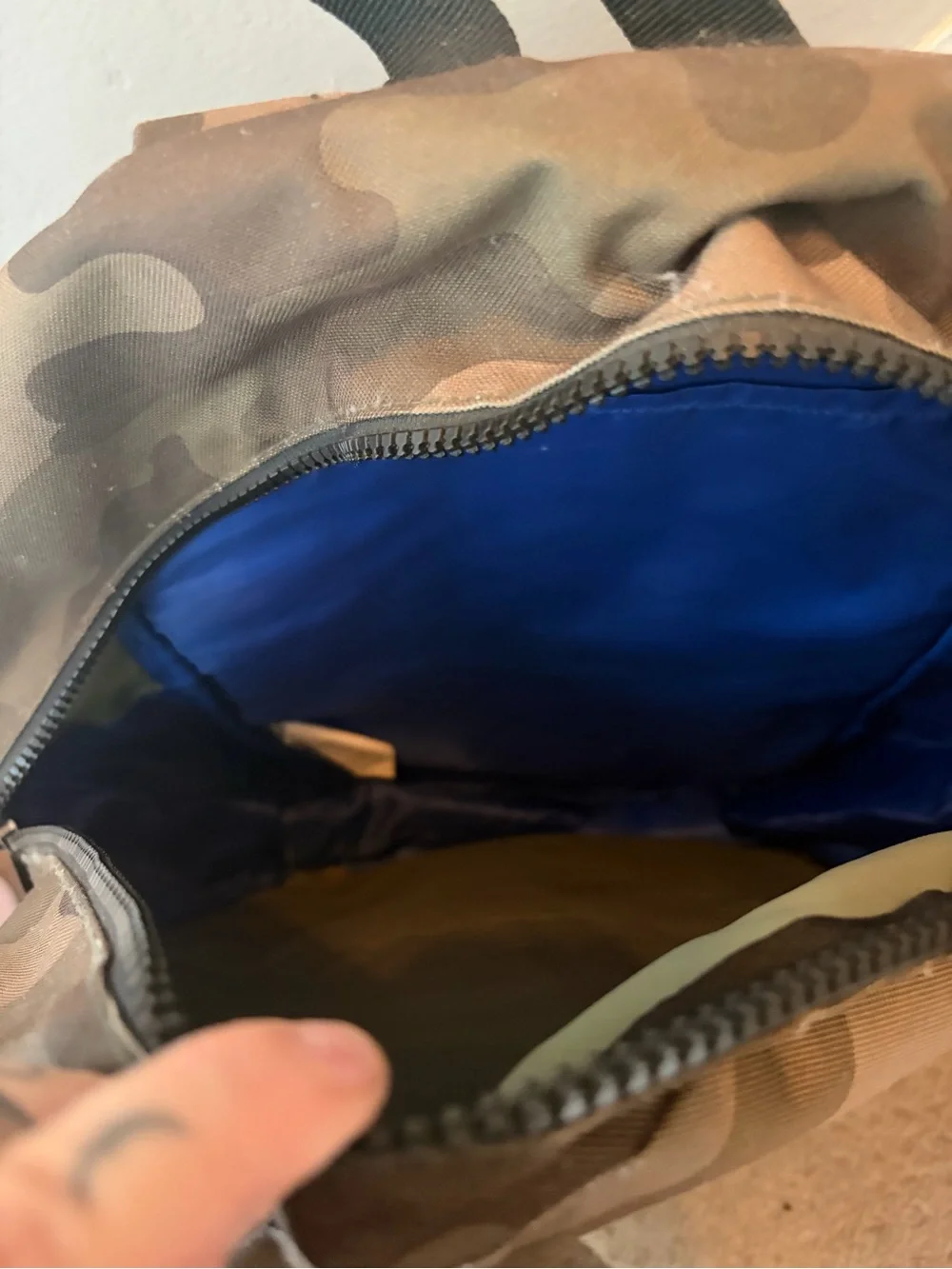 Champion Camo Backpack with Front Pocket